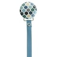 thumbnail image 2 of Bright Moroccan Tile Pacifier Clip, 2 of 4