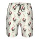 thumbnail image 3 of Balery Christmas Pug Dog Traje de Baño Estilo Hawaiano para Hombre, Shorts de Secado Rápido con Bolsillos-X-Large, 3 of 6