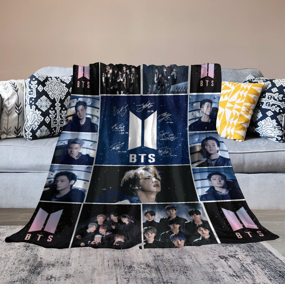 Bts blanket walmart sale