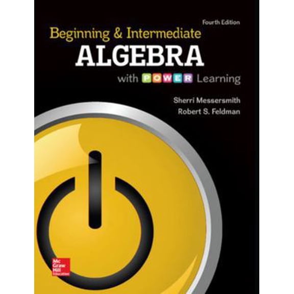 Pre-Owned Beginning and Intermediate Algebra with P.O.W.E.R. Learning (Hardcover) 0073512915 9780073512914