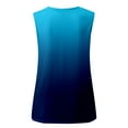 thumbnail image 5 of Yuwull Casual Tank Tops for Women Summer V Neck Sleeveless Ladies Tank Tops Plus Size Workout Tank Tops for Women Loose Tie Dye Tank Tops On Clearance, 5 of 6
