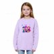 thumbnail image 4 of Moonsky Sudadera de cuello redondo Pop De-on - Sudadera de manga larga con estampado del cantante HUNTR/X - Sudadera de cuello redondo y manga larga para hombre y mujer Morado claro 150, 4 of 4