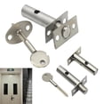thumbnail image 4 of RYGRZJ Door Rack Bolts Dead Bolt Lock Star Key Security Bolt Spare Strong Ke Fast, 4 of 9