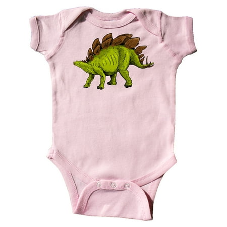 

Inktastic Smiling Stegosaurus Gift Baby Boy or Baby Girl Bodysuit