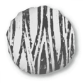 thumbnail image 1 of Brushwork Vertical Line Texture Round Throw Pillow Home Decoration Cushion, 1 of 3