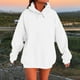 thumbnail image 2 of Blusas para mujer,Sudadera informal de manga larga con capucha para mujer, con bolsillo, tejido de poliéster suave, para uso diario, sopatenor, 2 of 9