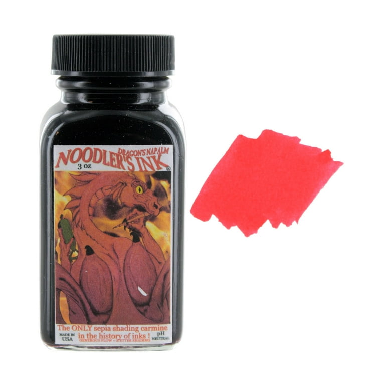 Noodler's Fountain Pen Ink 3oz Dragon's Fire