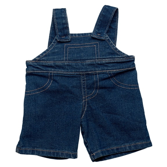 Build-A-Bear Denim Overalls for Teddy Bears - Cute Stuffed Animal Clothing Accessory