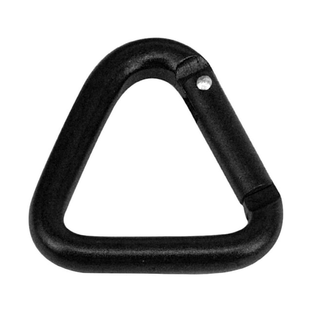Visland Triangle Mousqueton Verrouillage Automatique Antirouille Portable Mini Indéformable Suspendus en Aluminium Bluetooth Compatible Haut-Parleurs Bouilloire Escalade Boucle Crochet pour l'Extérieur