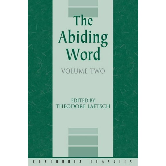 The Abiding Word, Volume 2