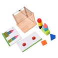 thumbnail image 4 of Mirror Building Block, Interesting Shape Matching Block Toys  For Spatial Thinking For 3 Years Old Above For Early Education, 4 of 8