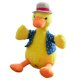 thumbnail image 1 of leyfeng Pato de peluche parlante, juguete para perro, canto de música, repetición de grabación, juguete de baile, juguete de peluche interactivo electrónico, 1 of 8