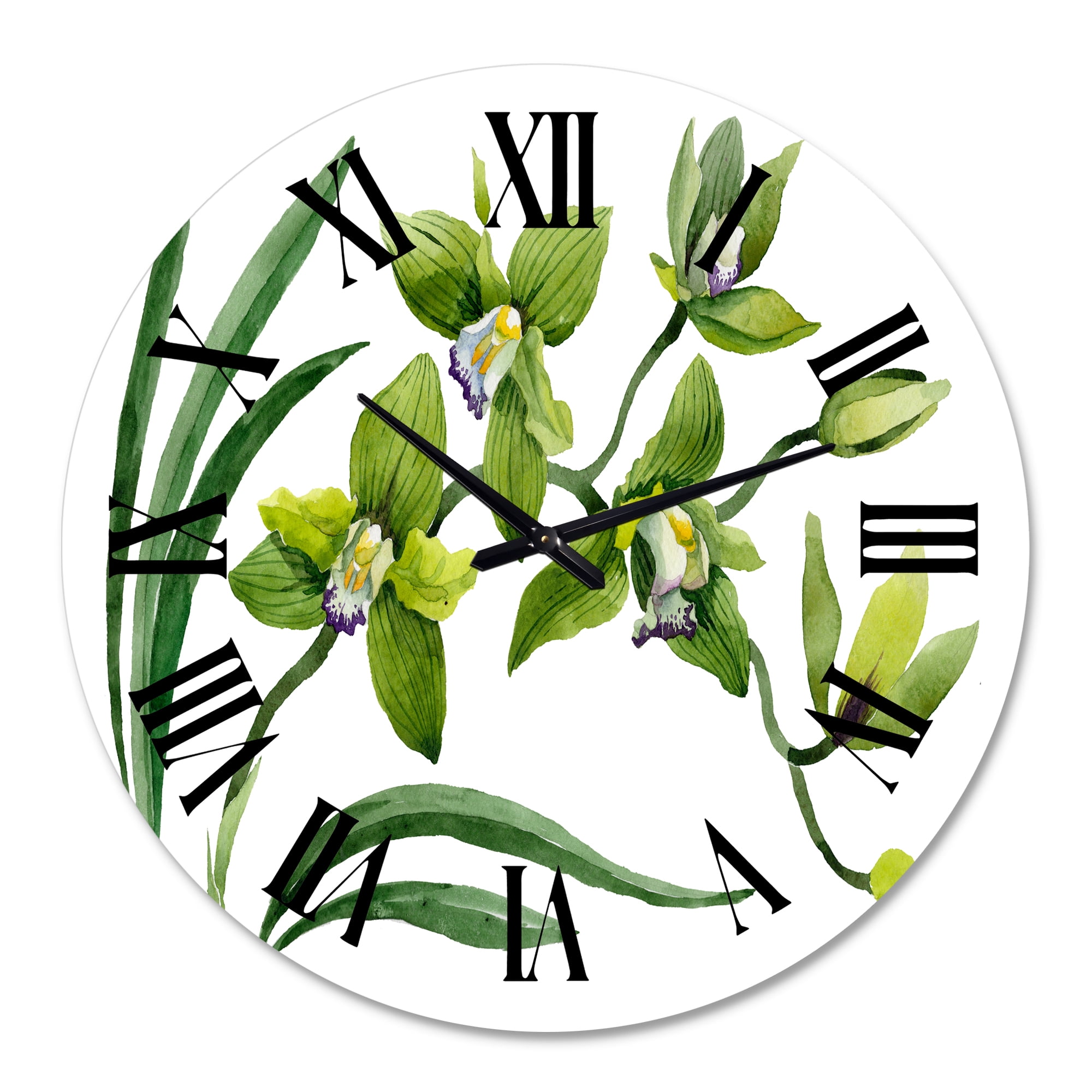 Designart 1 in Quartz Traditional Wall Clock