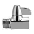 thumbnail image 3 of MYG 3-Way Brass Chrome Diverter T Shape Adapter Valve for Shower Head Mounted, 3 of 10