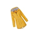 thumbnail image 2 of Veste à Capuche Douce pour Femme Imperméable Bonnet Imperméable Automne Manteau de Pluie Extérieur Jaune 4TG, 2 of 4