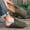Green, variant on Men's Stylish Double-Buckle Slippers – Comfortable Home and Outdoor Shoes for Casual Wear, Leisure, Travel, and Everyday Versatile Use
