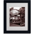 thumbnail image 2 of Trademark Fine Art 'Le Metro as Art 2' Matted Framed Art by Kathy Yates, 2 of 2