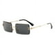 thumbnail image 1 of Gafas de sol cuadradas sin montura y sin montura para mujer, gafas de sol con degradado, gafas modernas y de moda, 1 of 5