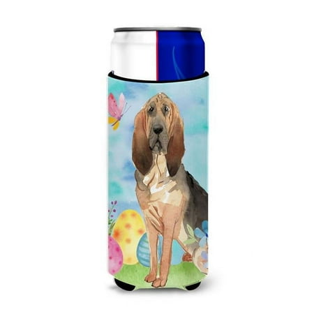 

Easter Eggs Bloodhound Michelob Ultra Hugger for Slim Cans