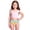 Mint Green, variant on Girls Swimsuit 2 Piece Sporty Adjustable Straps Modest Bikini Bathing Suit with Shorts Color Block Swimwear Ice Print Swimsuit Kids Bikini Two Piece Bathing Summer Beach Pool Outfit