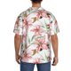 thumbnail image 3 of Balery Lilies Flowers Camisa Casual de Manga Corta con Botones para Hombre, Texturizada, Estilo Cubano, para Playa, Verano-Large, 3 of 5