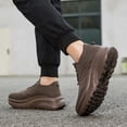 thumbnail image 5 of Men's Extra Wide Running Shoes, Lightweight Breathable Knit Sneakers with Cushioned Thick Sole for Walking, Training, and Daily Comfort, 5 of 9