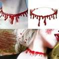thumbnail image 4 of Blood Necklace Women Chokers Party, 4 of 5