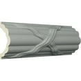thumbnail image 2 of 3 1/2"H x 2 3/8"P x 94 1/2"L Reed and Ribbon Panel Moulding, 2 of 6