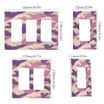 thumbnail image 2 of Yayeee Rocker Switch Wall Plate 2-Gang 4.7"x4.6" Home Decorative Outlet Cover, Purple Wave Pattern, 2 of 6