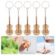 thumbnail image 2 of 5 piezas de instrumentos musicales llaves decorativos anillos de llaves accesorios de llavero,, 2 of 6