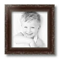 thumbnail image 2 of ArtToFrames 8" x 8" Classic Burgundy Picture Frame, 8x8 inch Brown Wood Poster Frame (WOM-4927), 1 Pack, 2 of 6