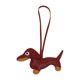 thumbnail image 1 of Lindo dije para bolso con forma de perro salchicha: llavero multiusos, colgante para mochila y bolso, regalo perfecto para amigos y familiares., 1 of 5