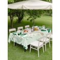 thumbnail image 4 of Outdoor Tablecloth with Umbrella Hole for Patio/Picnic/Party/Camping, Pastoral Leaves Waterproof Table Cloth Rectangle Table Cover Washable, Green Branch Summer Berry Forest Simple (60"x 120"), 4 of 8