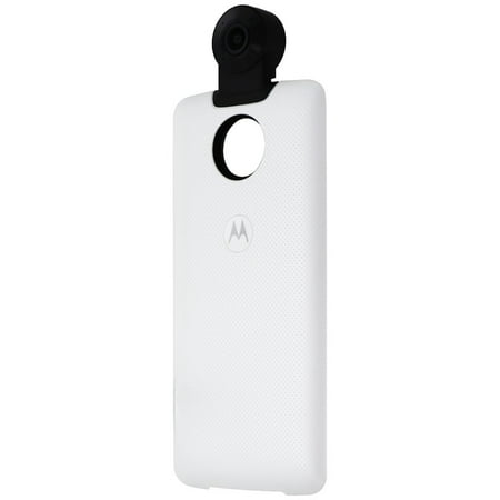 Motorola Moto Mods 360 Camera 4K Video (89596N MD100S) pour téléphones Moto  Z - Blanc (utilisé) 