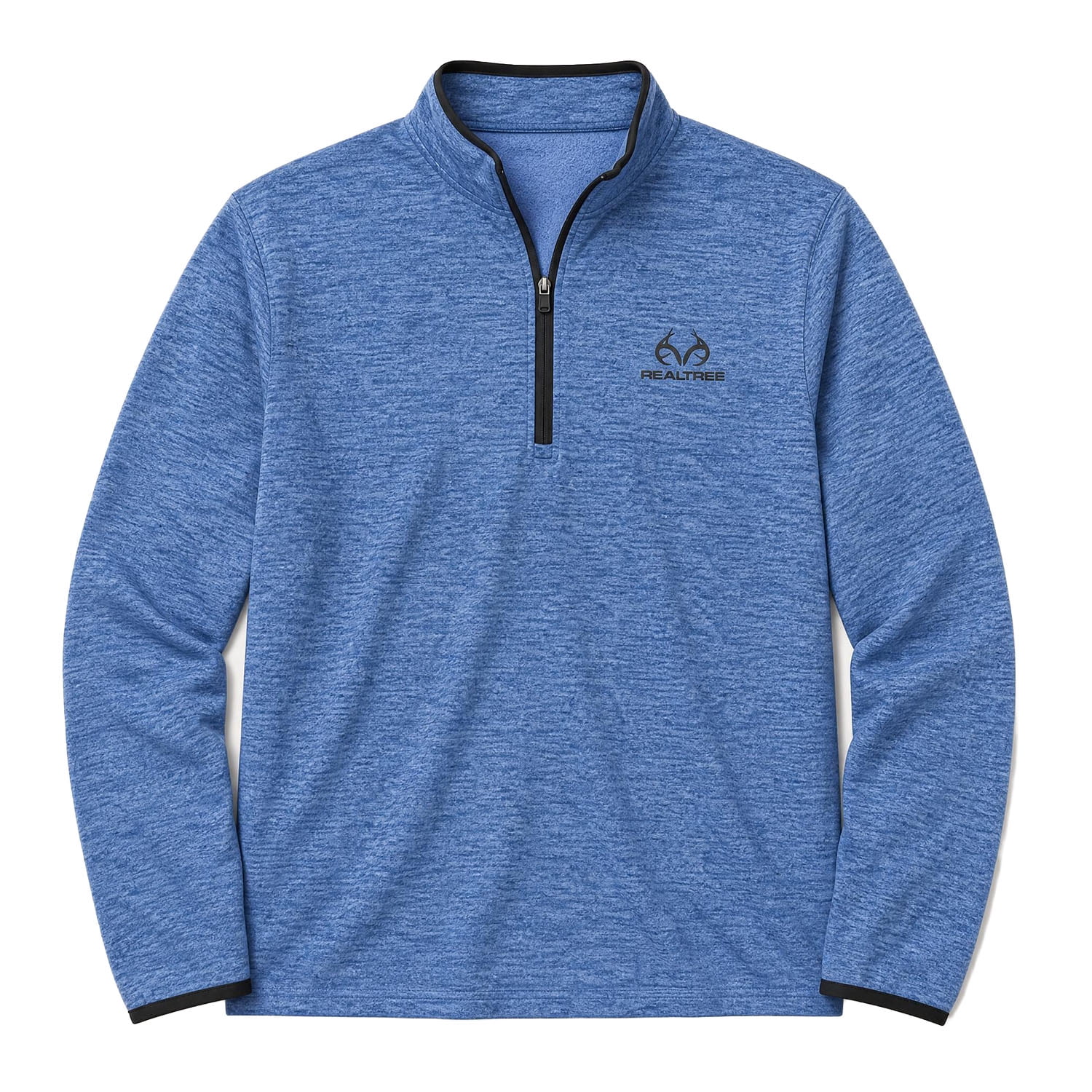 Realtree Men's Fleece Quarter Zip Pullover Sweatshirt, Sizes S-2XL