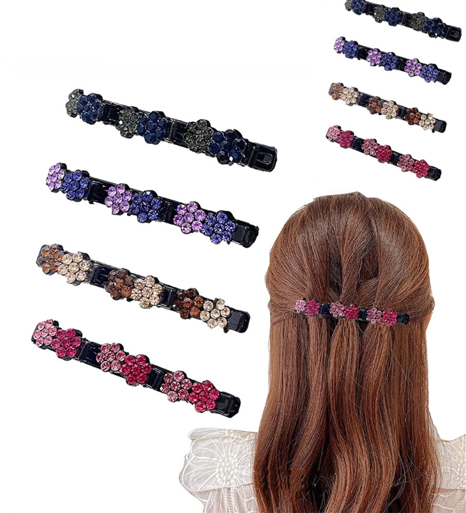braided hair clips