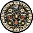 thumbnail image 2 of Rugs.com Neda Collection Rug – 8 Ft Round Navy Blue Low Rug Perfect For Kitchens, Dining Rooms, 2 of 5