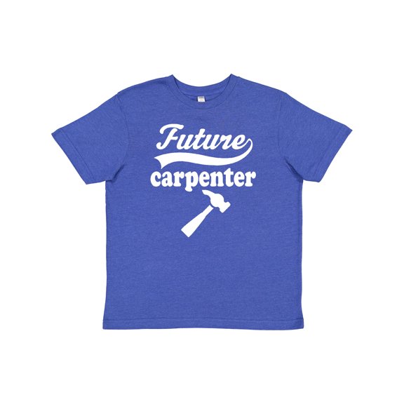 Inktastic Future Carpenter Shirt Occupation Youth T-Shirt
