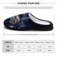 thumbnail image 2 of Mens Cozy Slippers Goosebumps Warm Soft Plush Slipper Slip-on House Shoes for Home Indoor Outdoor, 2 of 7