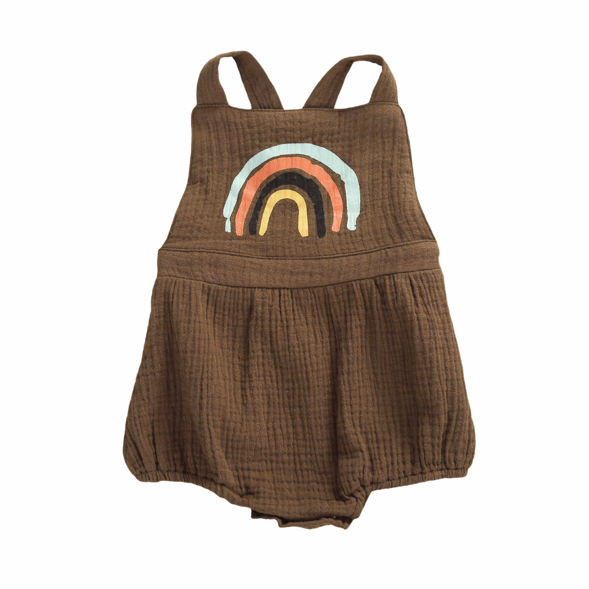 baby rainbow romper