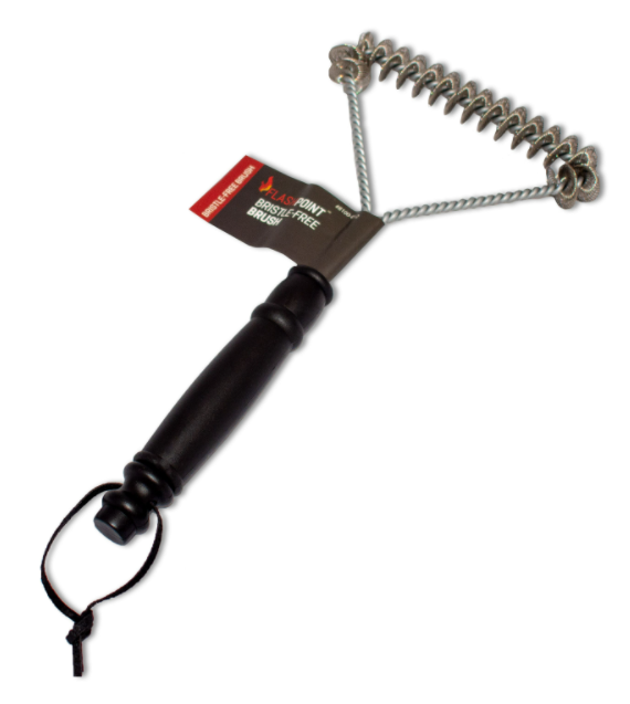 FlashPoint 8100012 Bristleless Grill Brush, Black