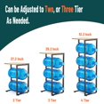 thumbnail image 2 of Soporte para jarras de agua MYLOLF de 5 galones con soporte de almacenamiento de 4 niveles, 2 of 6