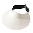 thumbnail image 2 of Sombrero con visera para el sol, cola de caballo, ala grande ajustable para piscina, pesca y jardinería. Blanco, 2 of 9