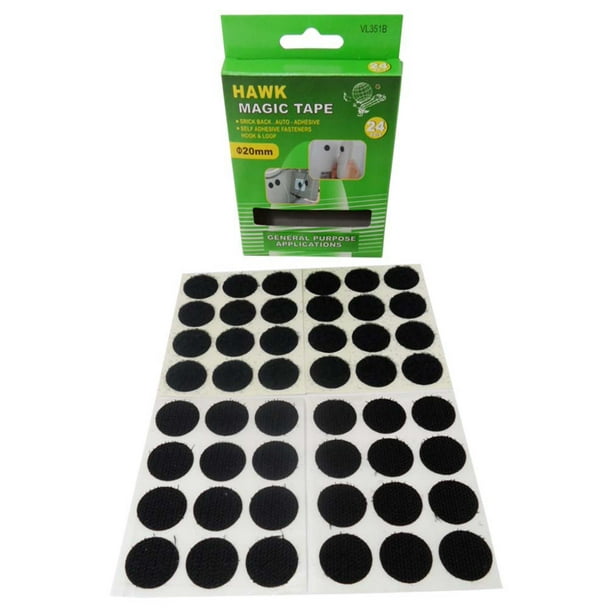 ROUND HOOK AND LOOP FASTENERS