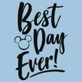thumbnail image 2 of Boy's Mickey & Friends Best Day Ever!  Graphic Tee Light Blue Medium, 2 of 4