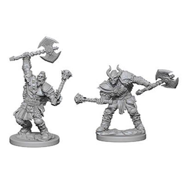 Premium Painted Figure Pathfinder Battles W1 Half-Orc Barbarian Male 