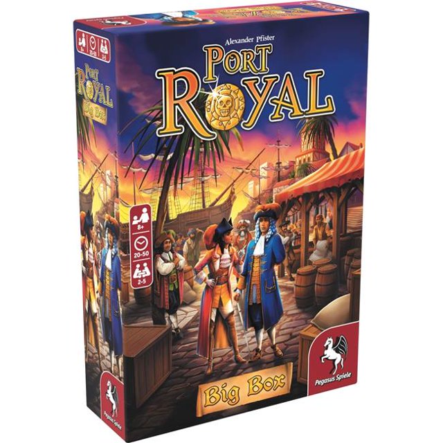 Pegasus Spiele PES18148E Port Royal Big Board Game