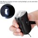 thumbnail image 4 of Hand Crank Solar Flashlight, Rechargeable Solar Powered Crank Flashlight, LED Emergency Dynamo Torch for Outdoor Camping, 4 of 5