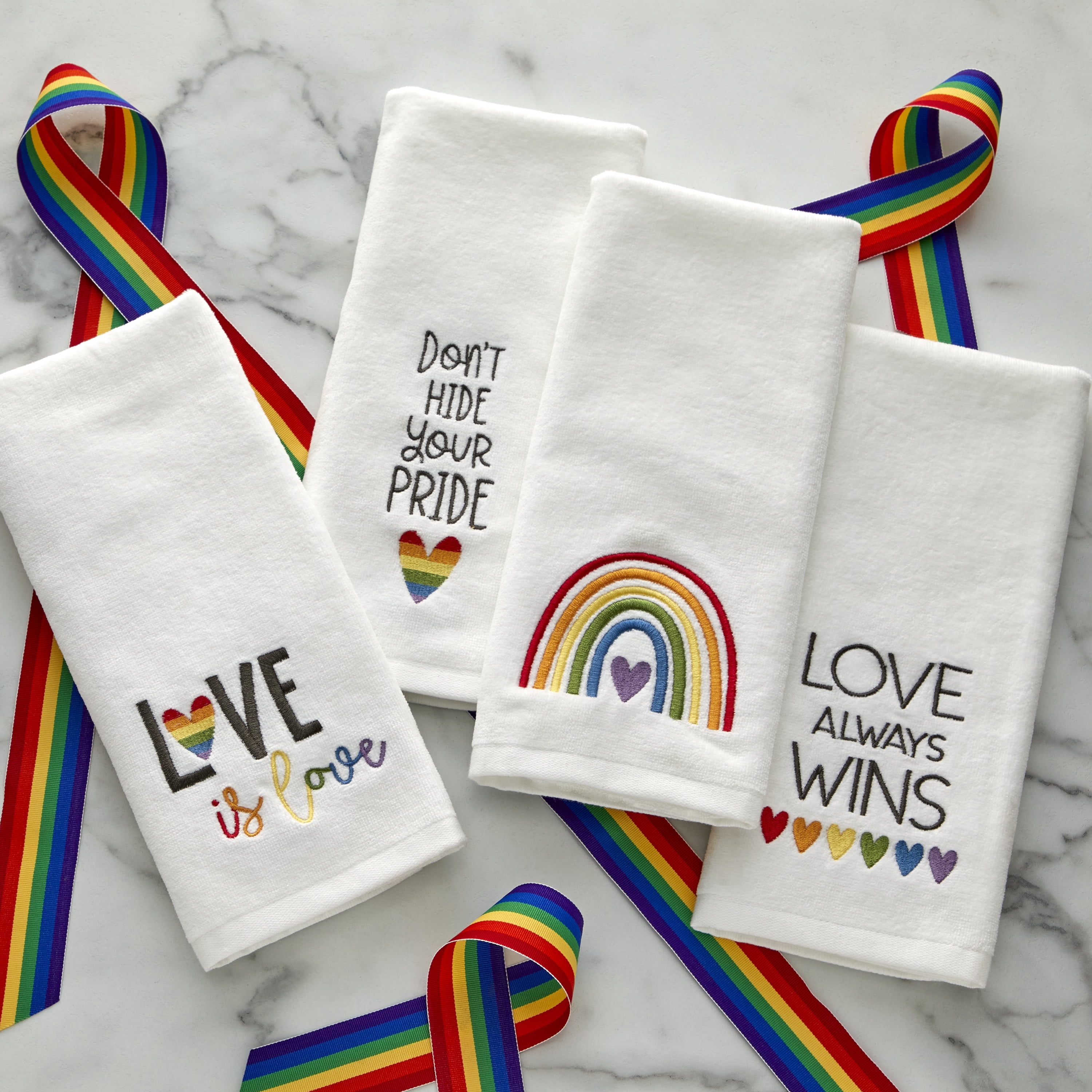 SKL Home Love Always Wins Hand Towel (2-Pack)