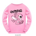 thumbnail image 1 of Disney-Pijama de punto para niños y niñas, ropa de dormir de manga larga, conjuntos de pijamas de algodón para niños de 2 a 15 años, primavera y otoño, 1 of 4
